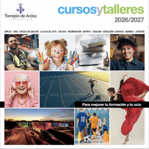 El Ayuntamiento de Torrejón de Ardoz cuenta con una gran oferta de cursos y talleres con más de 20.000 plazas para los torrejoneros